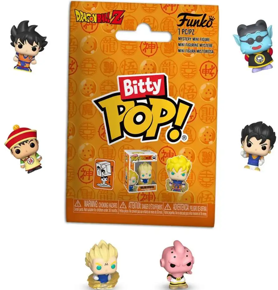Funko Bitty POP! Dragon Ball Z Vinyl Mini Figure Mystery Pack [1 RANDOM Figure]