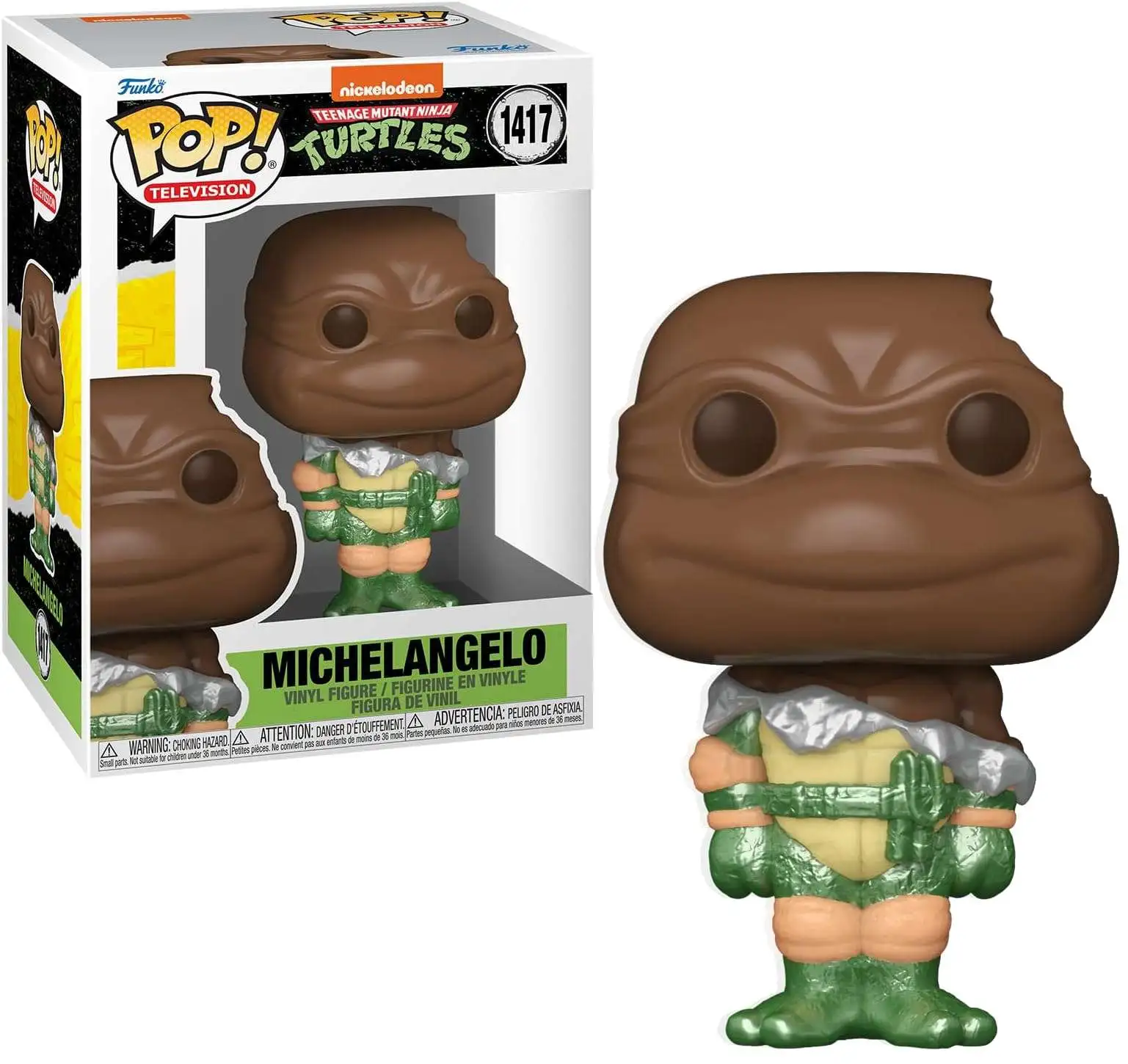 Funko Teenage Mutant Ninja Turtles POP! Television Michelangelo Vinyl Figure [Easter 2024]