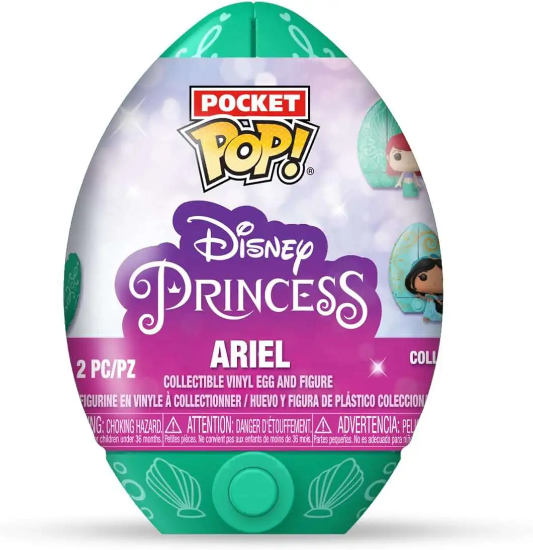 Funko Disney Princess Egg Pocket POP Ariel Vinyl Mini Figure in Egg Easter  2024 - ToyWiz