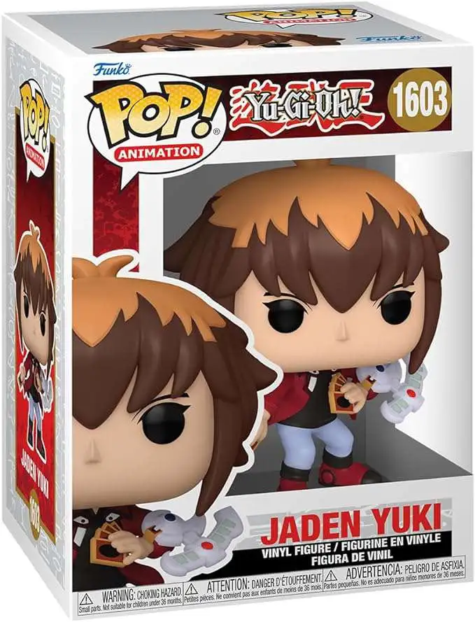 Funko YuGiOh POP! Animation Jaden Yuki Vinyl Figure #1603