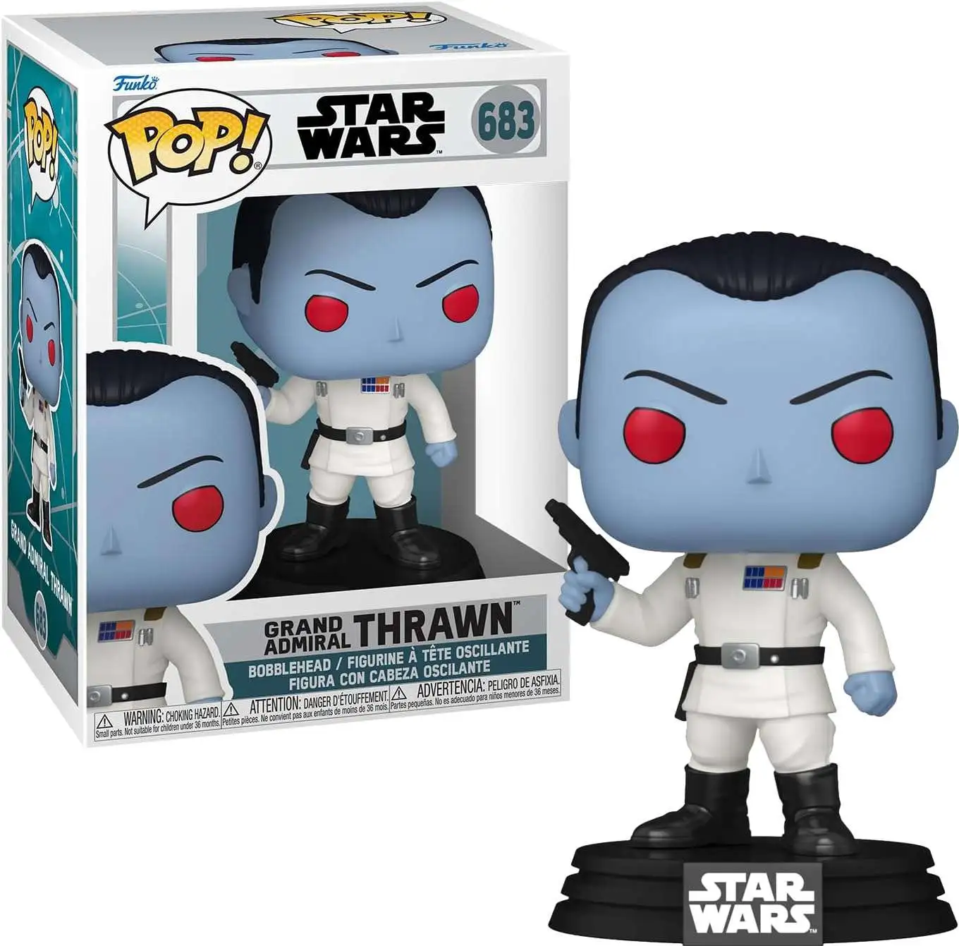 Star Wars: Ahsoka Thrawn's Night Trooper (White) Funko Pop! Vinyl