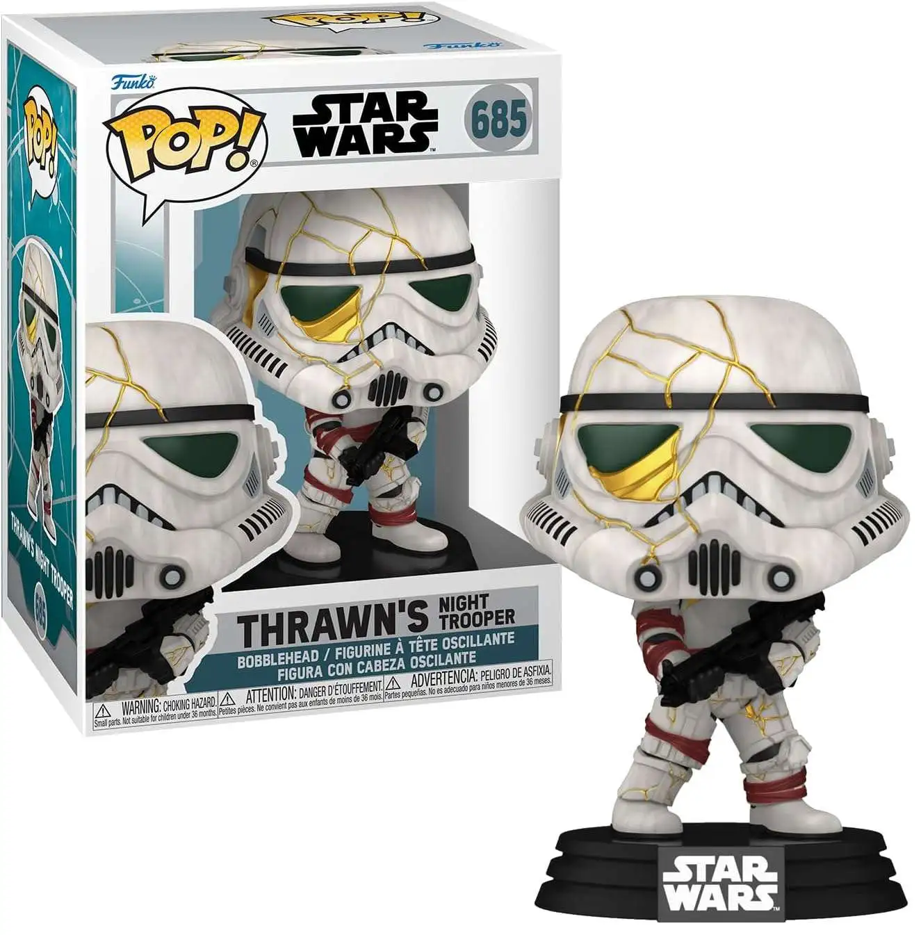 Funko Star Wars Ahsoka POP! Vinyl Thrawn's Night Trooper Vinyl Figure [Right]