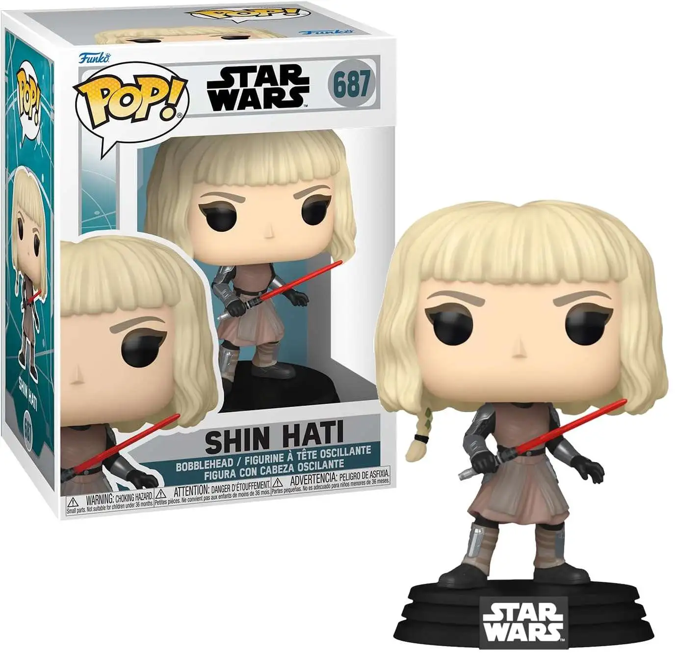 Funko Star Wars Ahsoka POP! Vinyl Shin Hati Vinyl Figure #687