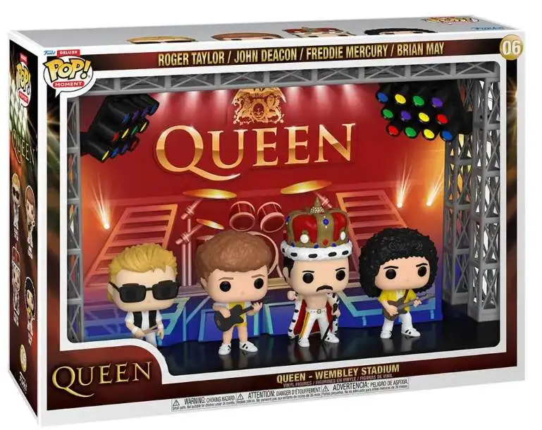 ★新品未開封 Funko POP! Rocks Queen 4体セット Funko Pop Rocks Queen Freddie Mercury Brian May Vinyl
