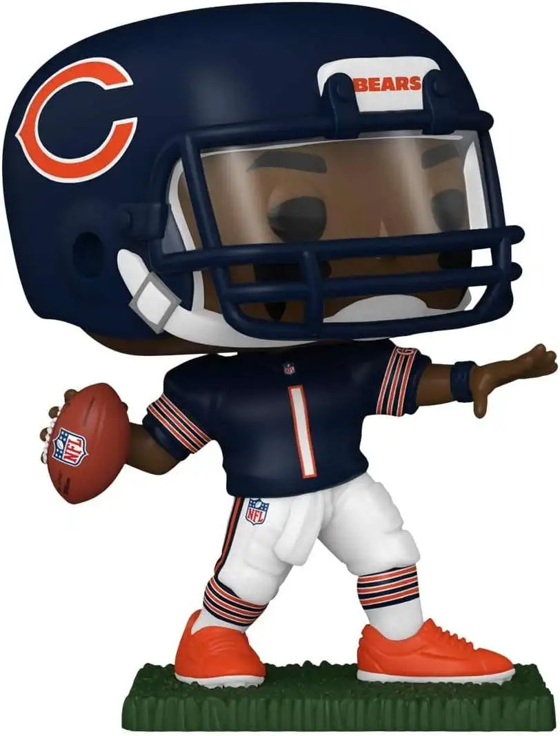 Funko NFL Chicago Bears POP! Football Justin Fields Vinyl Figure #237