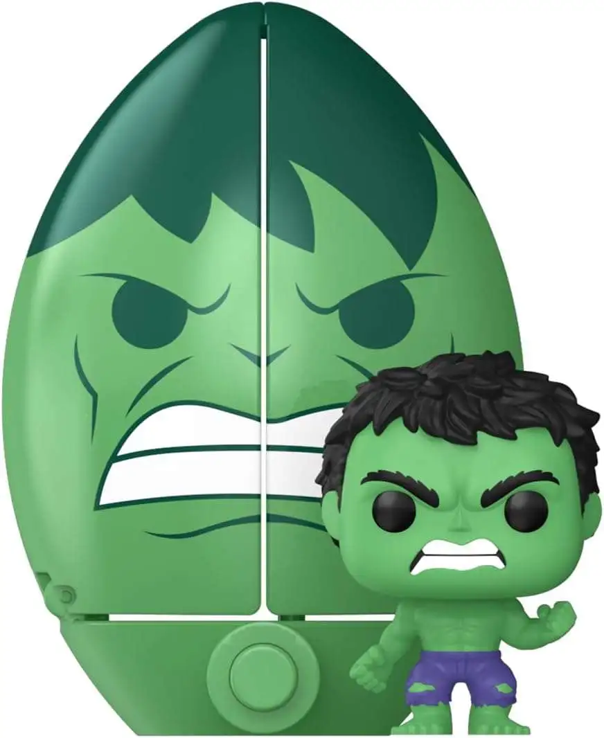 Funko Marvel Egg Pocket POP Hulk Vinyl Mini Figure in Egg Easter 2024