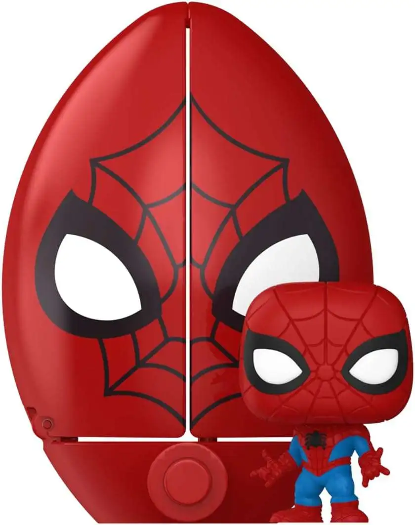 Funko Marvel Egg Pocket POP SpiderMan Vinyl Mini Figure in Egg Easter