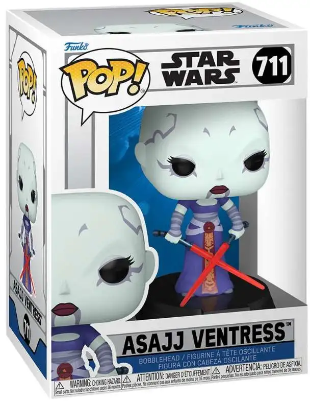 Funko Clone Wars POP! Star Wars Asajj Ventress Vinyl Figure #711