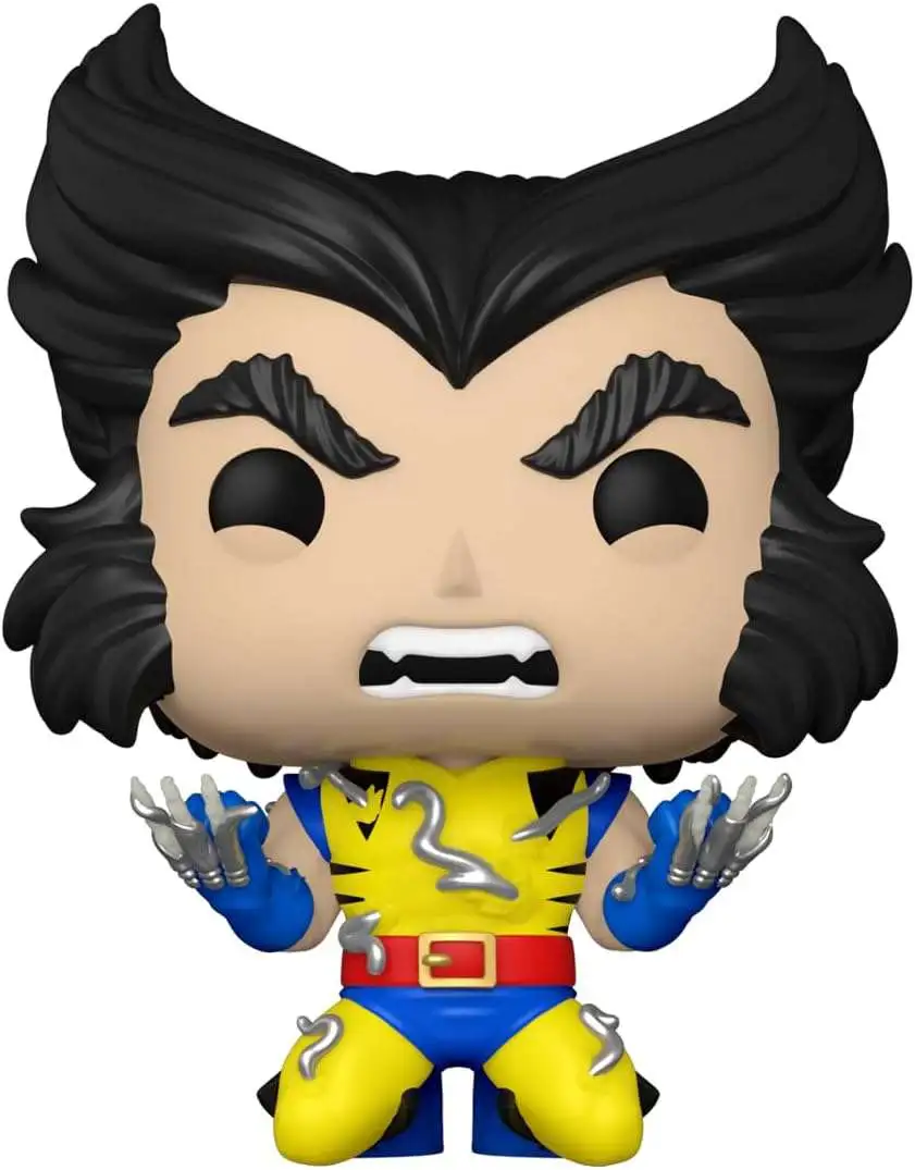 FUNKO pop 激レア ウルヴァリン ブラウン コミックユニフォーム限定版 Amazon.com: Funko Pop! Marvel: X-Men – Unmasked Wolverine