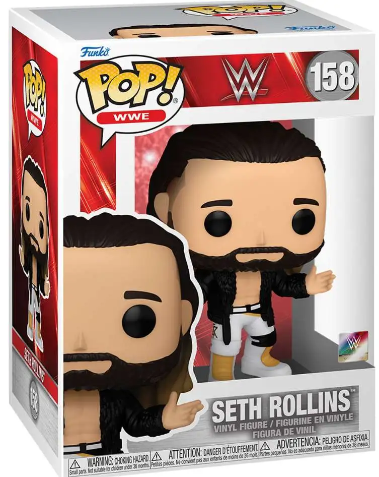 Funko WWE Wrestling POP! WWE Seth Rollins Vinyl Figure #158 [With Coat]