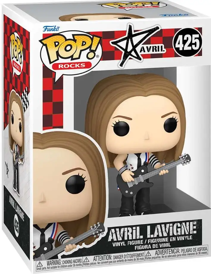 Funko POP! Rocks Avril Lavigne Vinyl Figure #425 [Complicated]