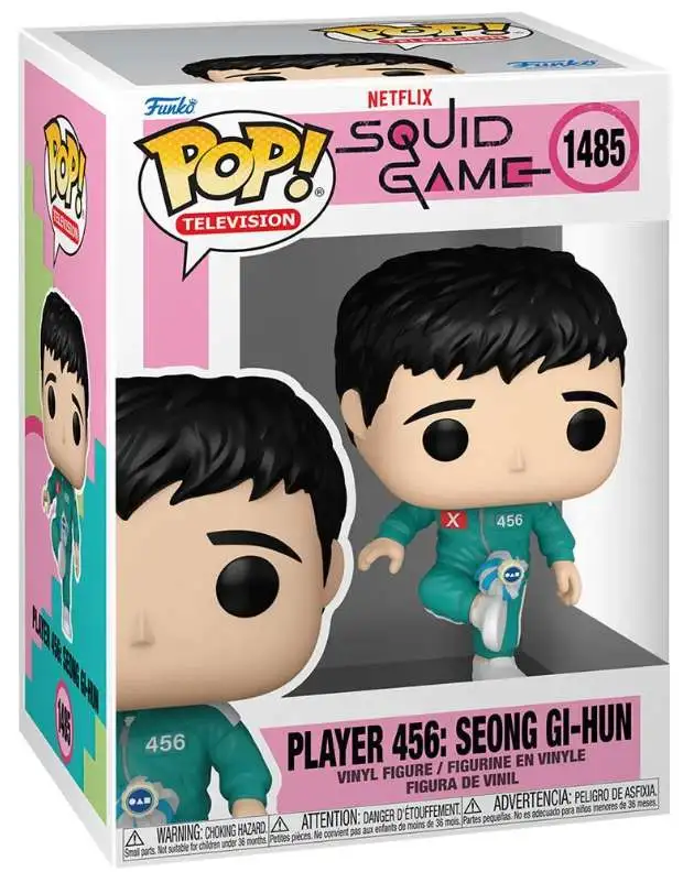Funko Squid Game POP! Television Player 456: Seong Gi-Hun Vinyl Figure #1485