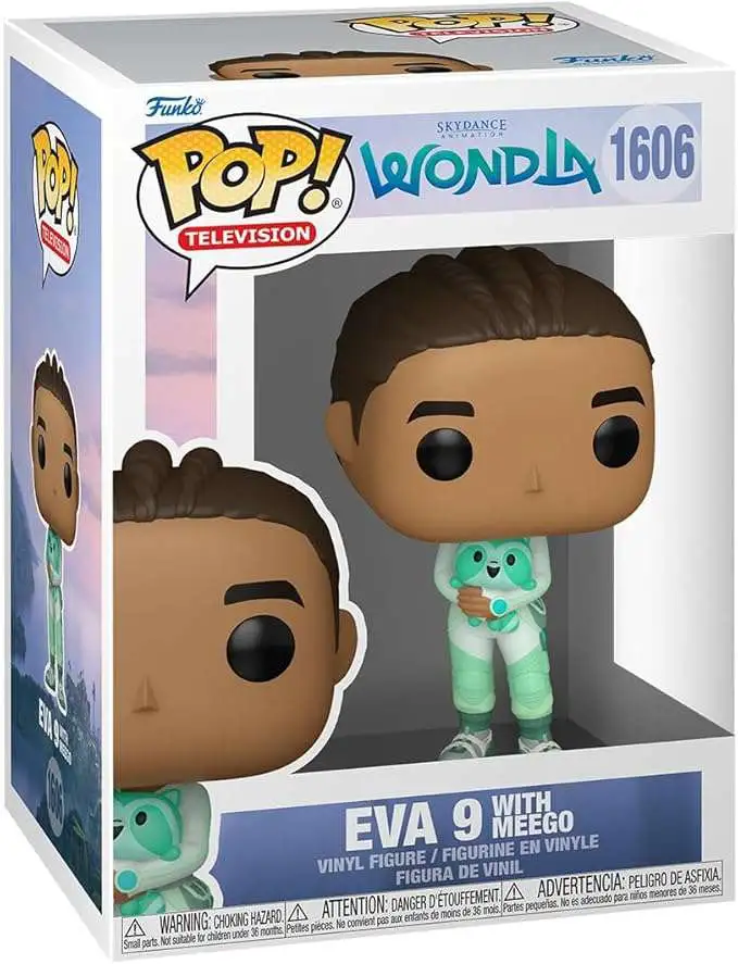 Funko Pop! WondLa – Eva 9 Mit Meego, Ca. 9,5 Cm, Vinyl-Sammelfigur