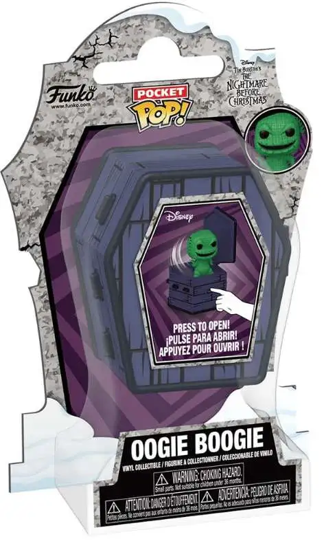 Funko The Nightmare Before Christmas Pocket POPper Oogie Boogie Vinyl Mini Figure [Coffin]
