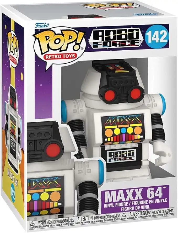 Funko Roboforce POP! Retro Toys Maxx 64 Vinyl Figure #142