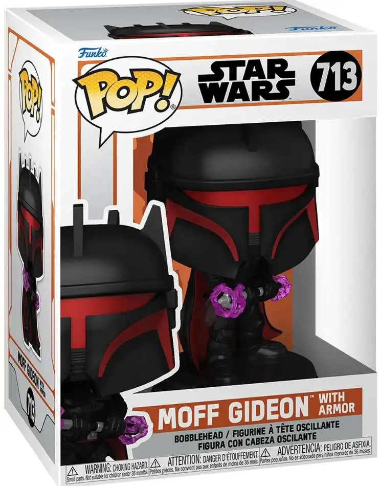 Funko The Mandalorian POP! Star Wars Moff Gideon Vinyl Figure #713 [Armor]