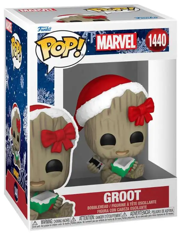 Funko Guardians of the Galaxy POP! Marvel Groot Vinyl Figure #1440 [Holiday 2024]