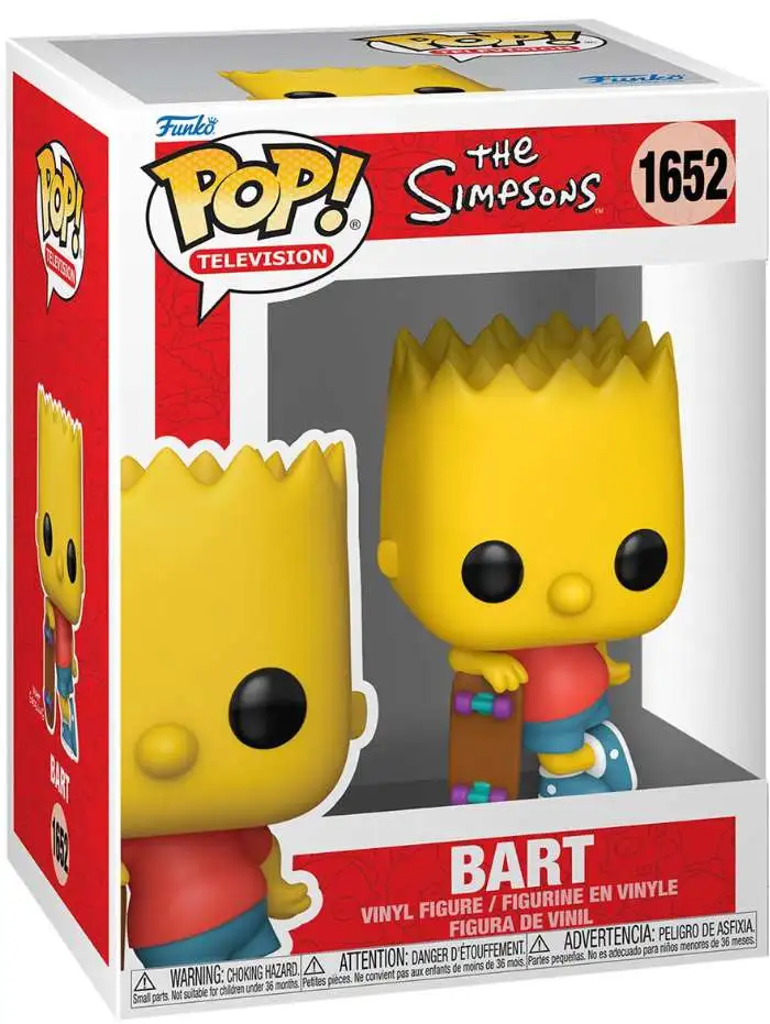 Funko The Simpsons POP! Television Bart Simpson Vinyl Figure #1652