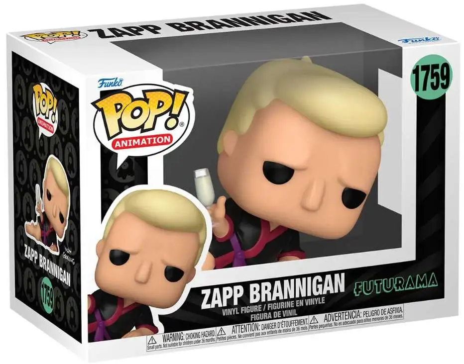 Funko Futurama POP! Television Zapp Brannigan Vinyl Figure #1759