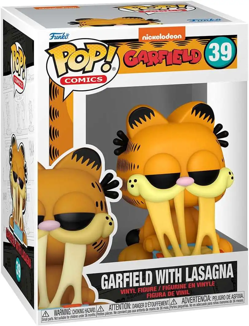 Funko POP! Comics Garfield Vinyl Figure #39 [With Lasagna Pan]