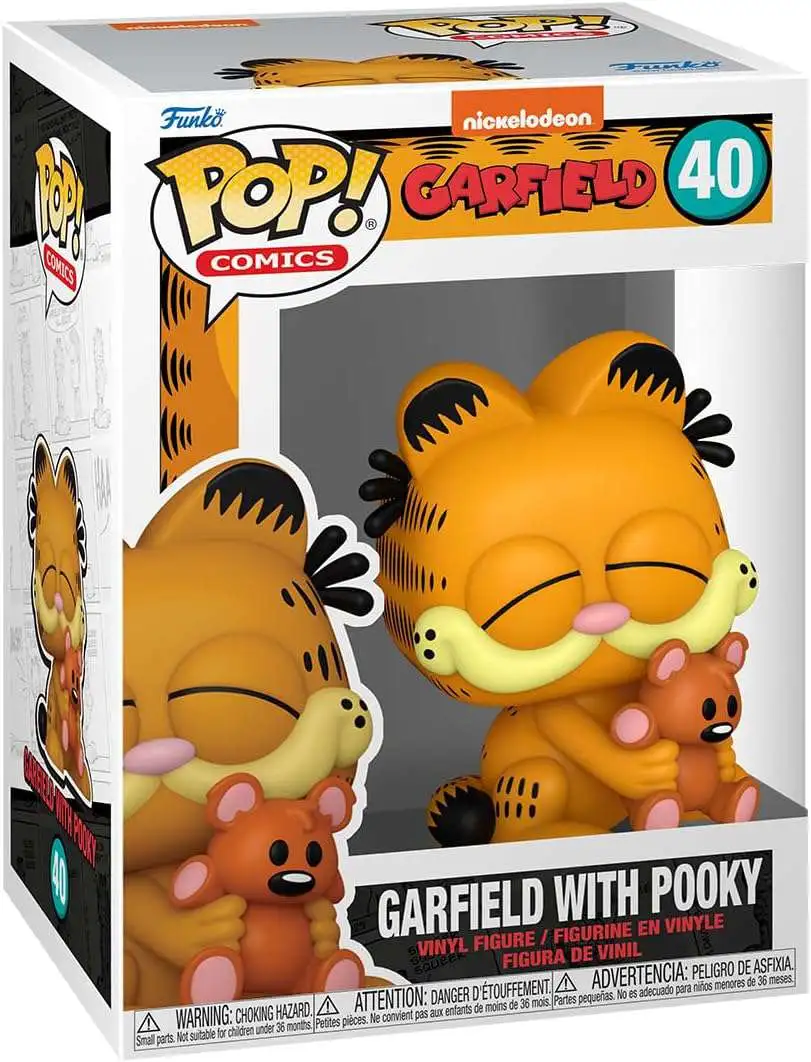 Funko POP! Comics Garfield Vinyl Figure #40 [With Pooky]