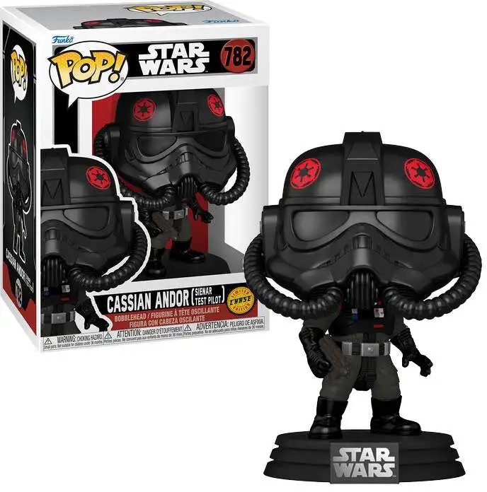 Funko POP! Star Wars Cassian Andor (Sienar Test Pilot) Vinyl Figure [Chase Version]