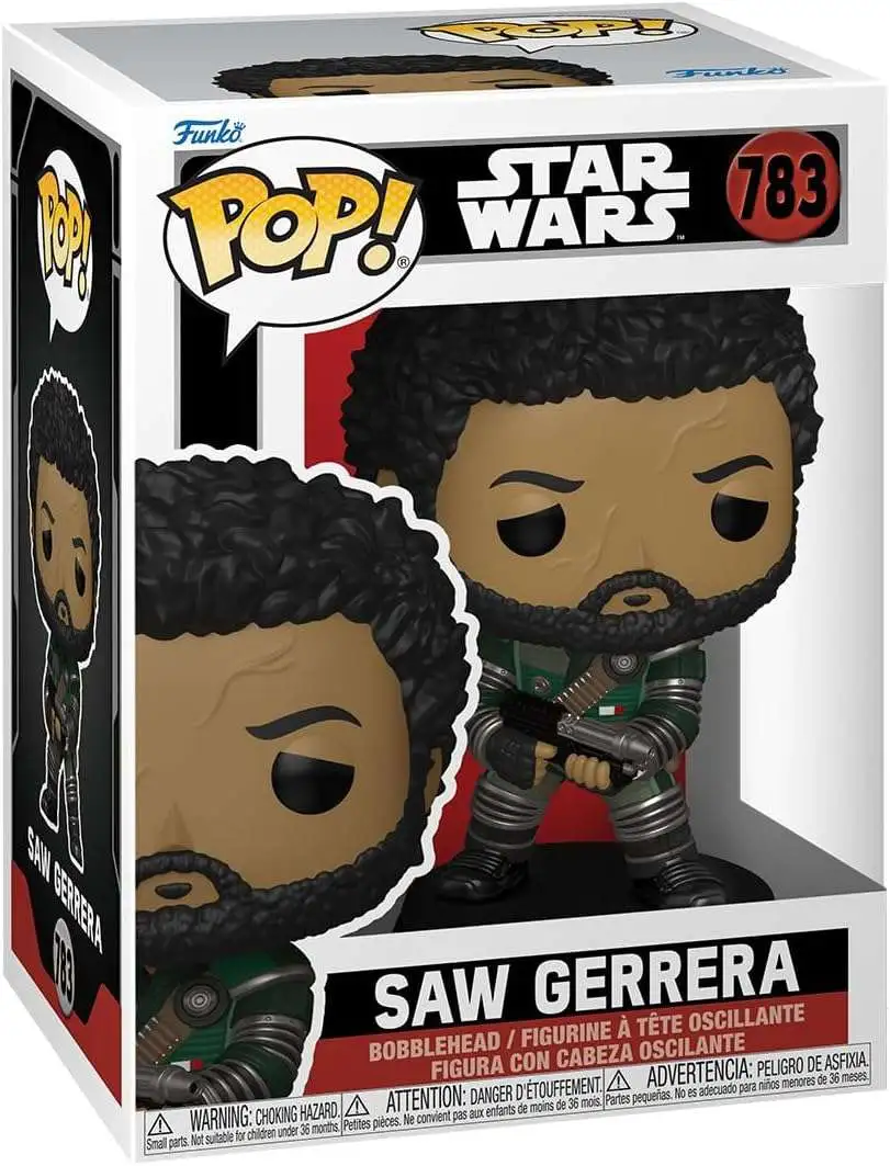 Funko Andor POP! Star Wars Saw Gerrera Vinyl Figure #783