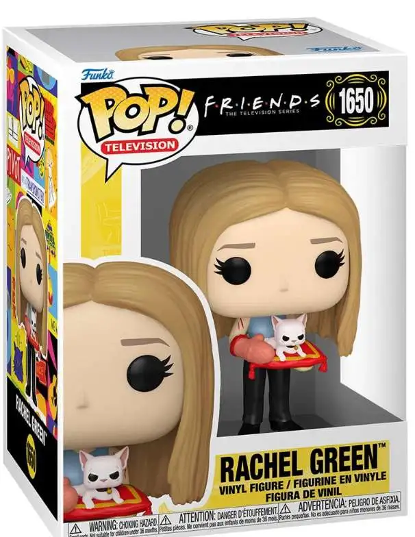 Funko Friends POP! Television Rachel Green with Cat Vinyl Figure #1650