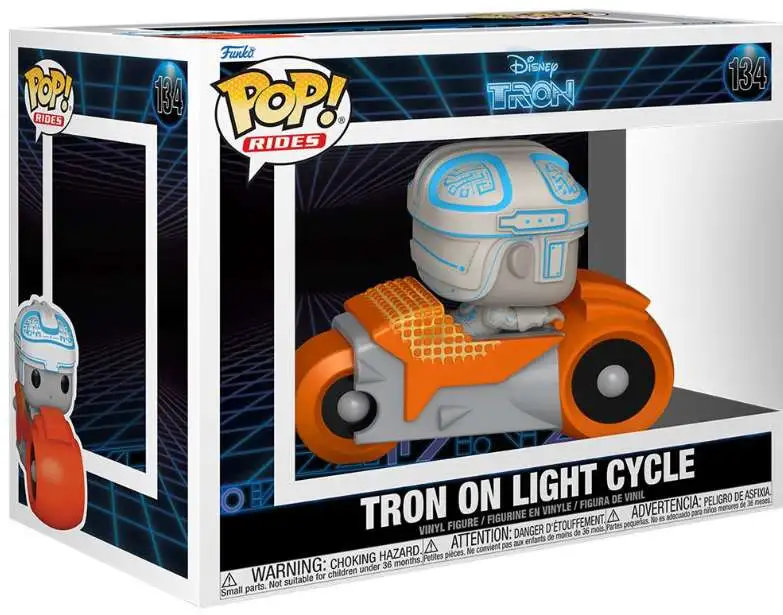 Funko 1982 Movie POP! Rides Tron Vinyl Figure #134 [With Cycle]