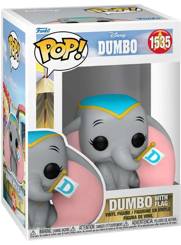 Funko POP! Disney Dumbo Vinyl Figure #1535 [With Flag]