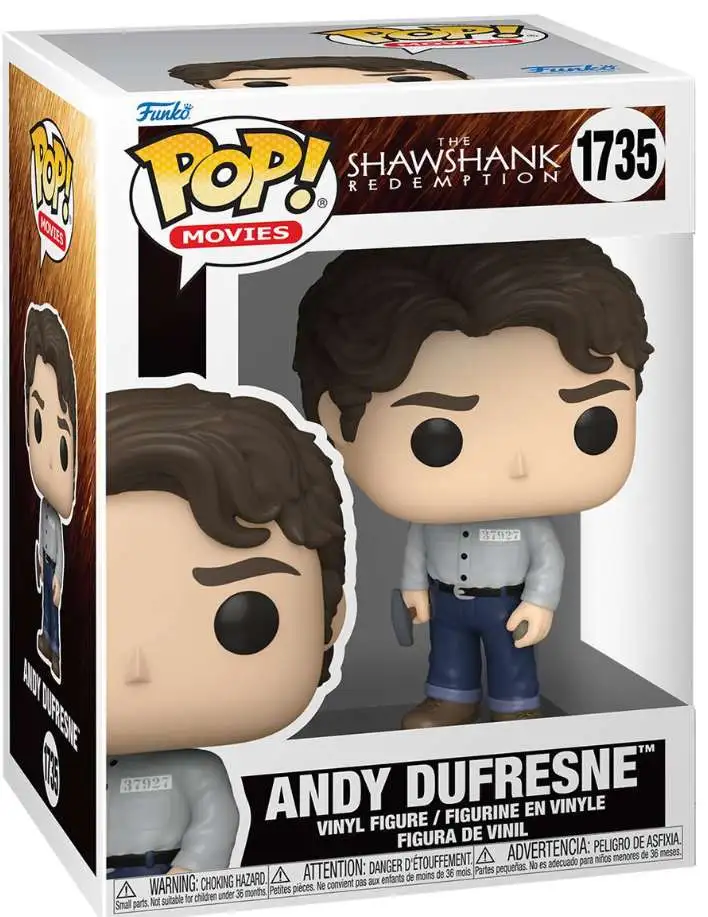 Funko The Shawshank Redemption POP! Movies Andy Dufresne Vinyl Figure #1735
