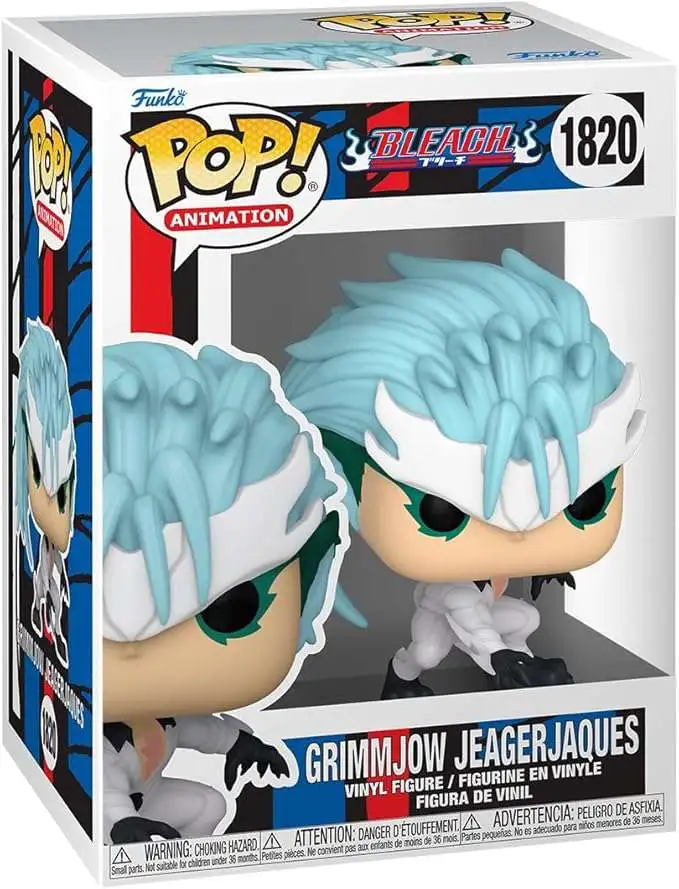 Funko Bleach POP! Animation Grimmjow Vinyl Figure #1820 [Regular Version] (Pre-Order ships February)