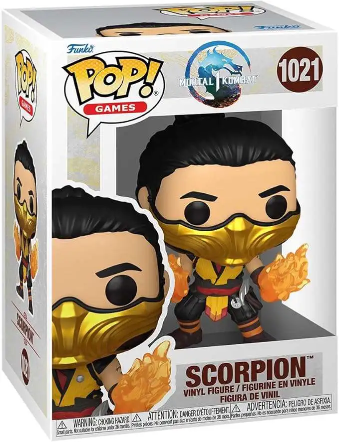 Funko Mortal Kombat POP! Games Scorpion Vinyl Figure #1021