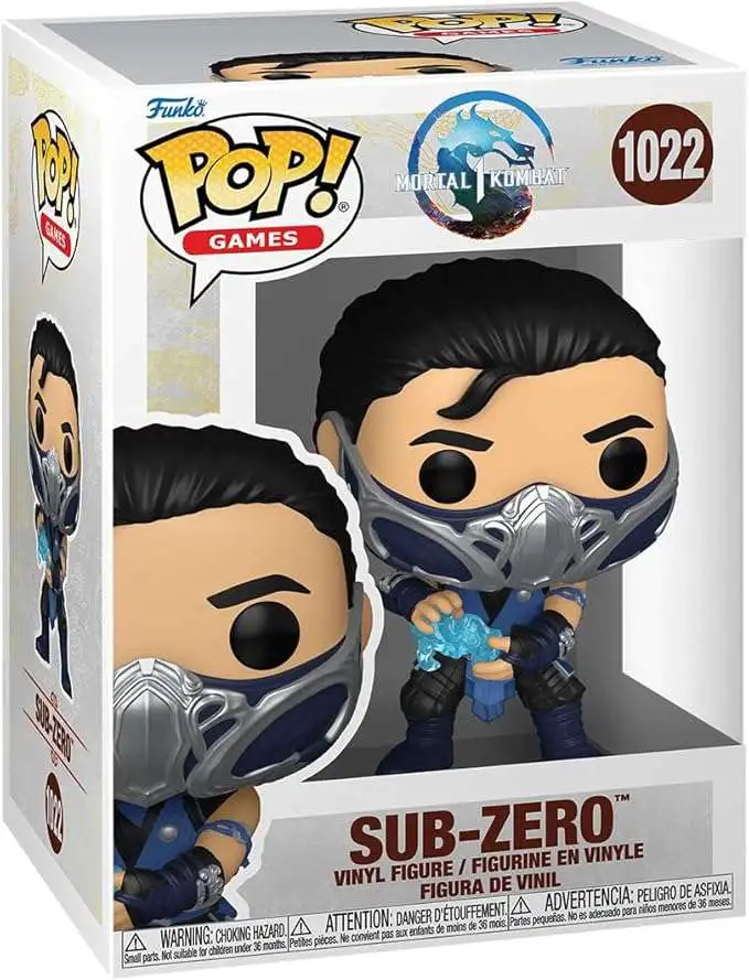 Funko Mortal Kombat POP! Games Sub Zero Vinyl Figure #1022