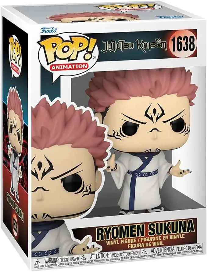 Funko Jujutsu Kaisen POP! Animation Sukuna Vinyl Figure #1638 (Pre-Order ships February)
