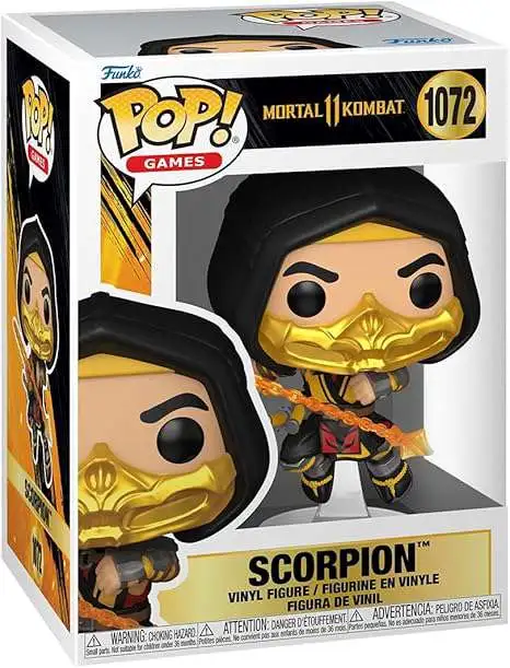 Funko Mortal Kombat 11 POP! Games Scorpion Vinyl Figure #1072 [Fatality] (Pre-Order ships January)