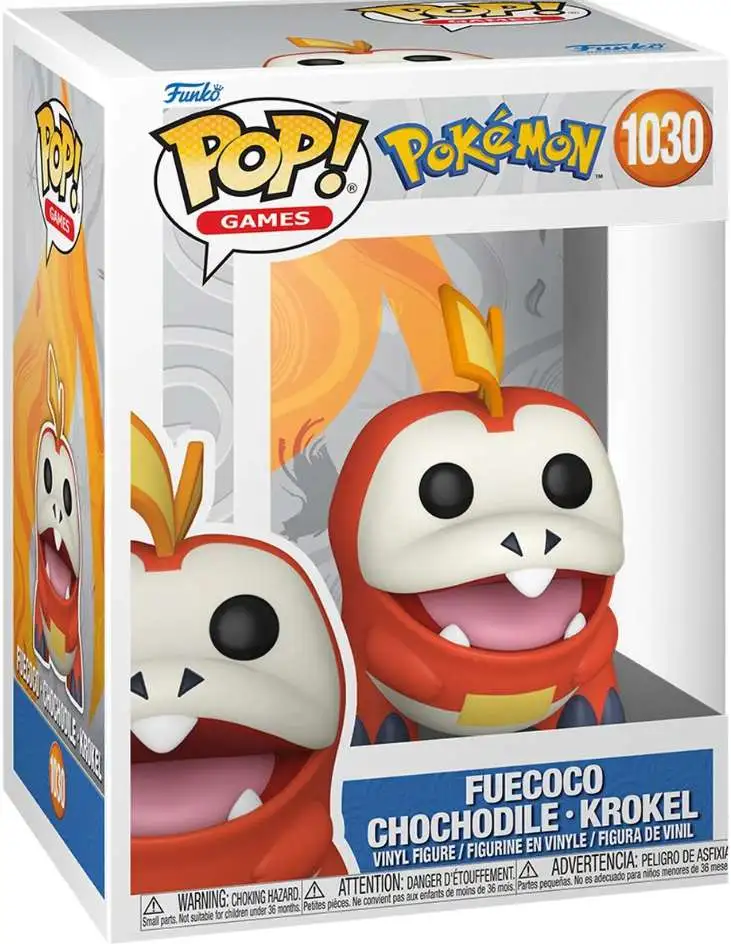 Funko Pokemon POP! Games Fuecoco Vinyl Figure #1030