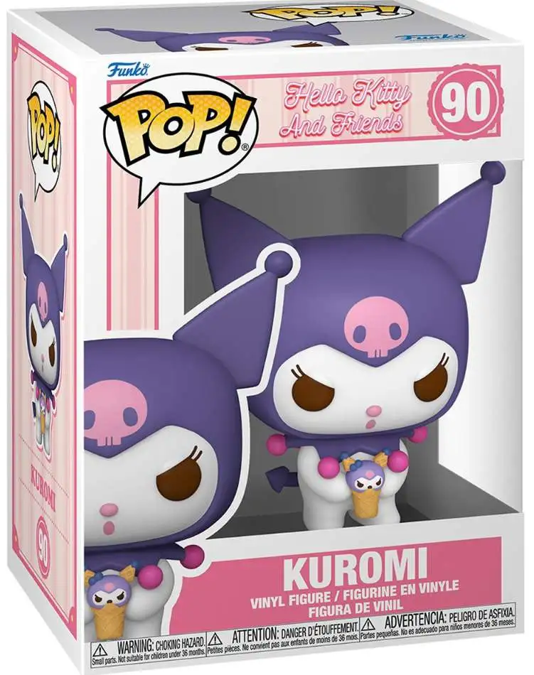 Funko Hello Kitty POP! Sanrio Kuromi Vinyl Figure #90 [with Dessert]