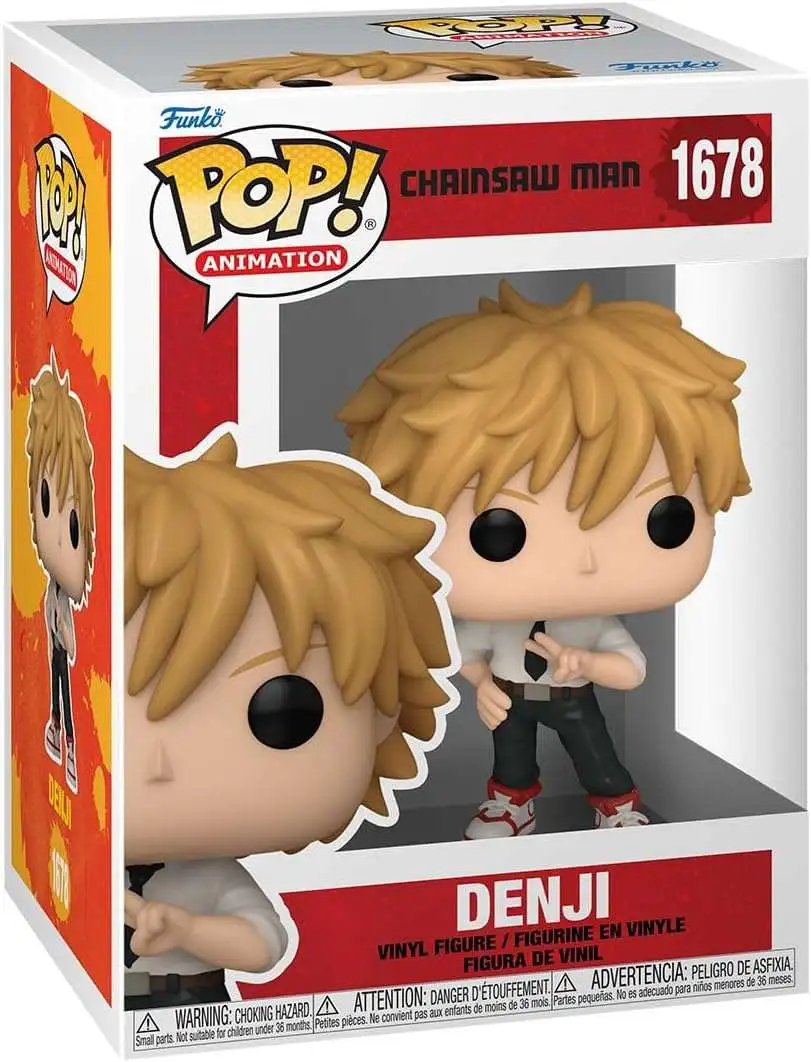 Funko Chainsaw Man POP! Animation Denji Vinyl Figure #1678