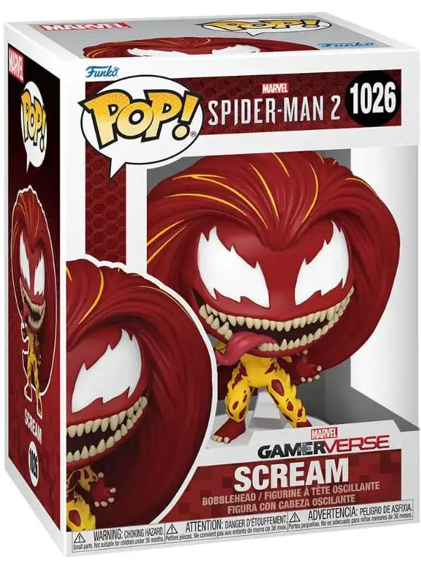 Funko Marvel POP! Games Scream Vinyl Figure #1026