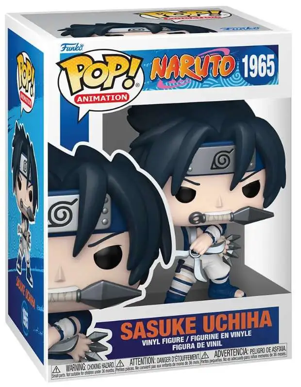 Funko Naruto Classic POP! Animation Sasuke Uchiha Vinyl Figure #1965