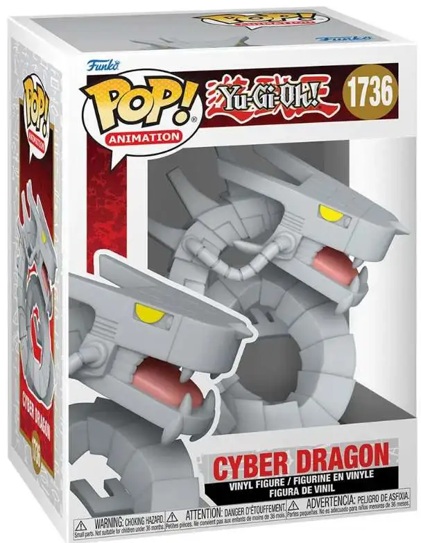 Funko YuGiOh POP! Animation Cyber Dragon Vinyl Figure #1736