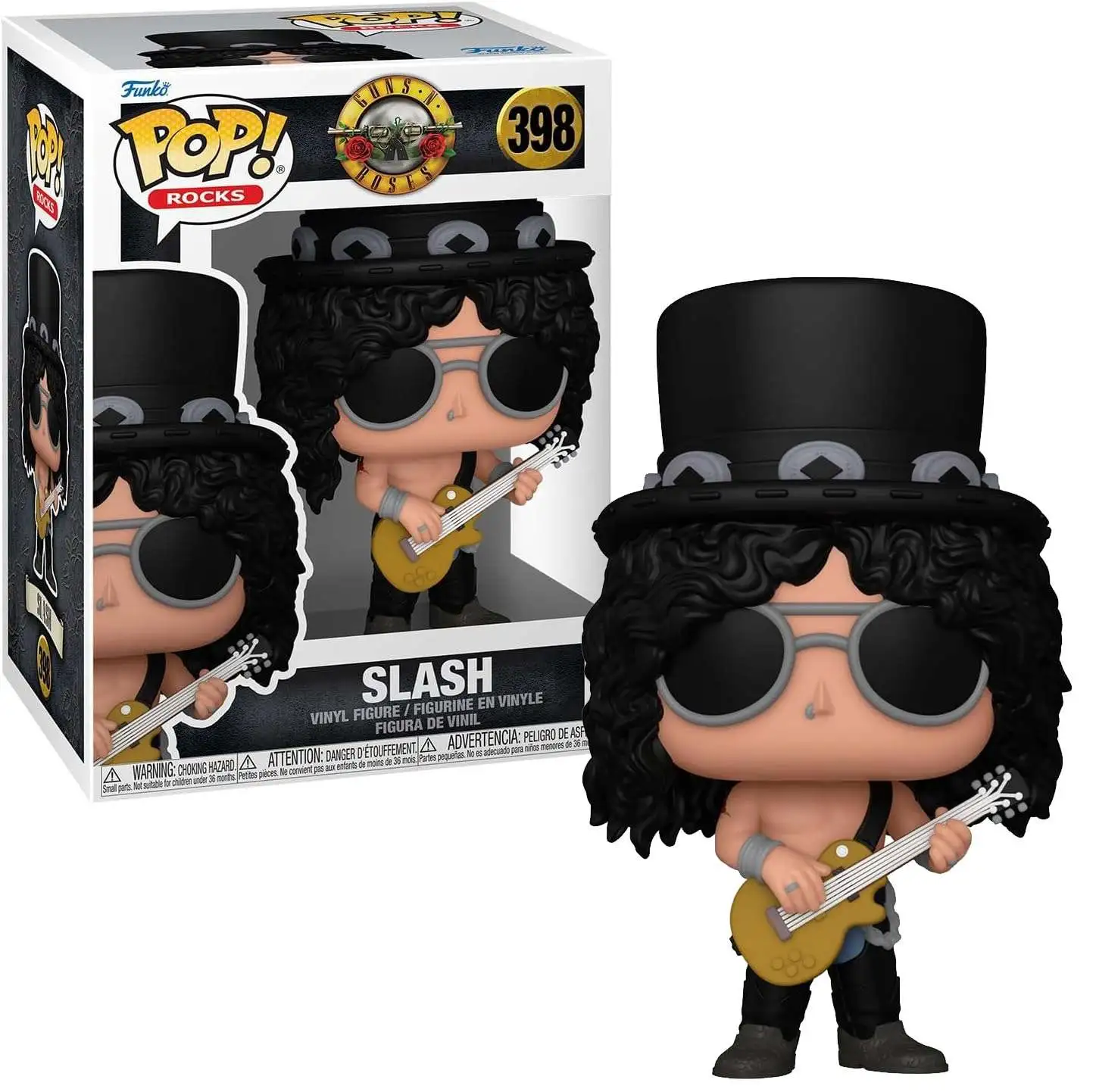 Funko Guns N' Roses POP! Rocks Slash Vinyl Figure #398 [1990's]