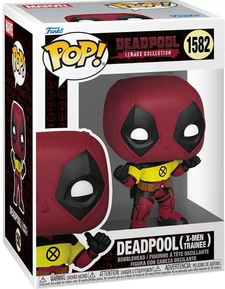 Funko Deadpool 2 POP! Marvel Deadpool (X-Men Trainee) Vinyl Figure #1582 [WIth X-Men Shirt] (Pre-Order ships May)