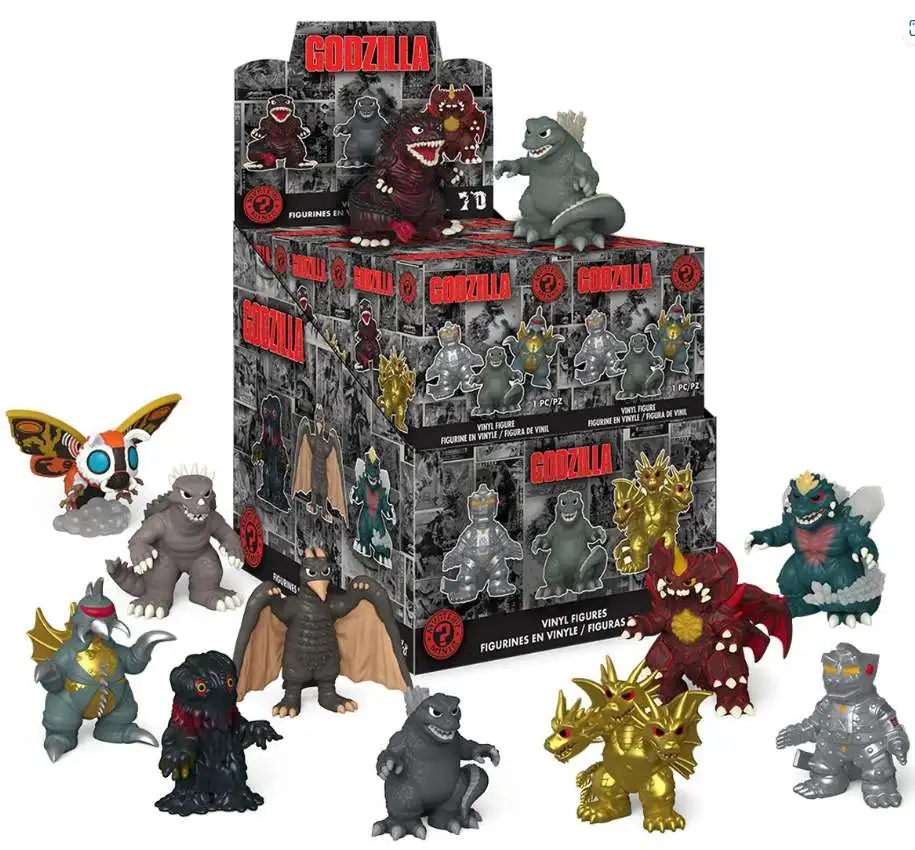 特撮 Godzilla 70th Anniversary Mystery Minis Funko Godzilla 70th Anniversary Mystery Minis Godzilla Mystery