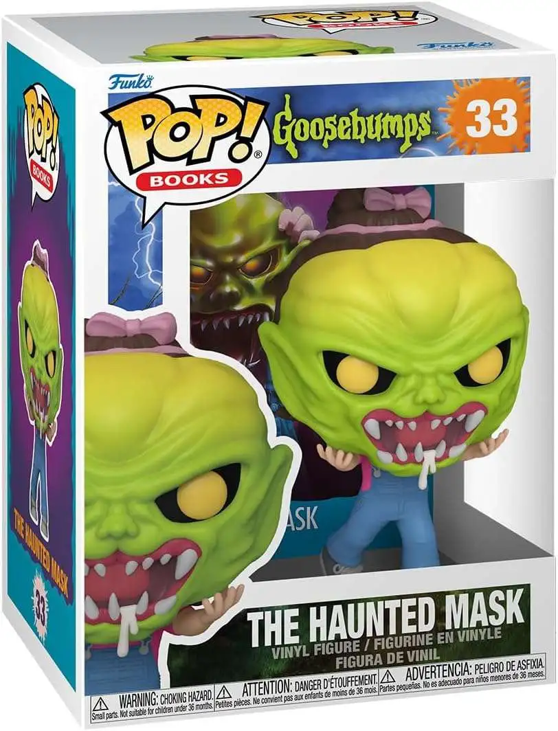 Funko Goosebumps POP! Books The Haunted Mask Vinyl Figure #33