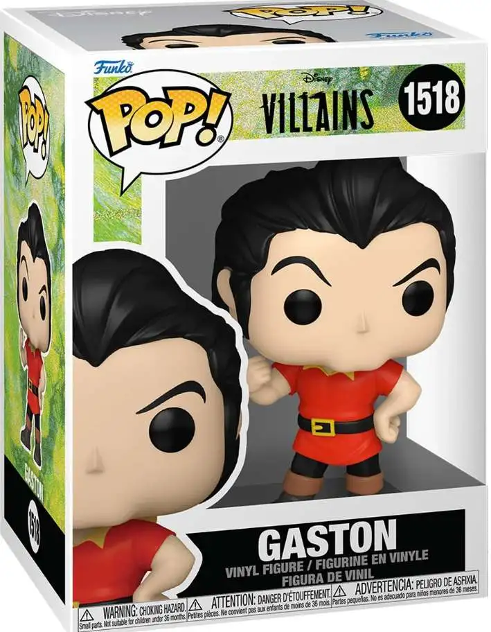 Funko Villains POP! Disney Gaston Vinyl Figure #1518