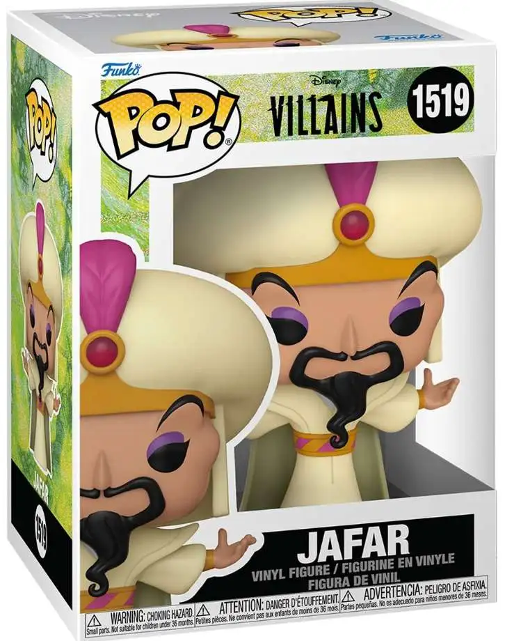 Funko Disney Villains POP Disney Jafar Vinyl Figure 1519 ToyWiz