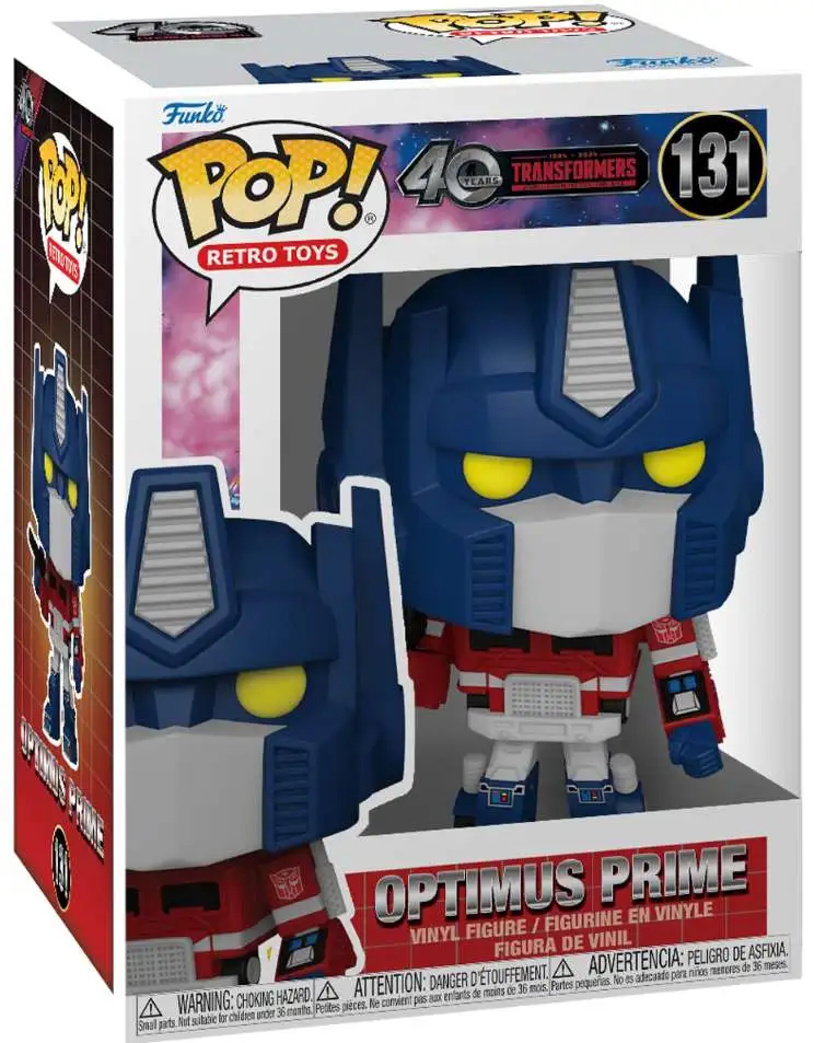 Funko Transformers Generation 1 POP! Retro Toys Optimus Prime Vinyl Figure #131 (Pre-Order ships January)