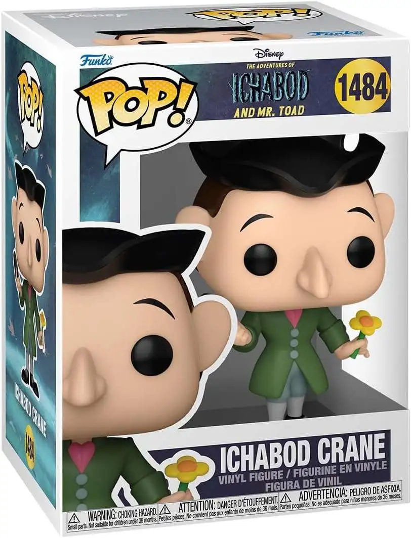 Funko Ichabod and Mr. Toad POP! Disney Ichabod Crane Vinyl Figure #1484